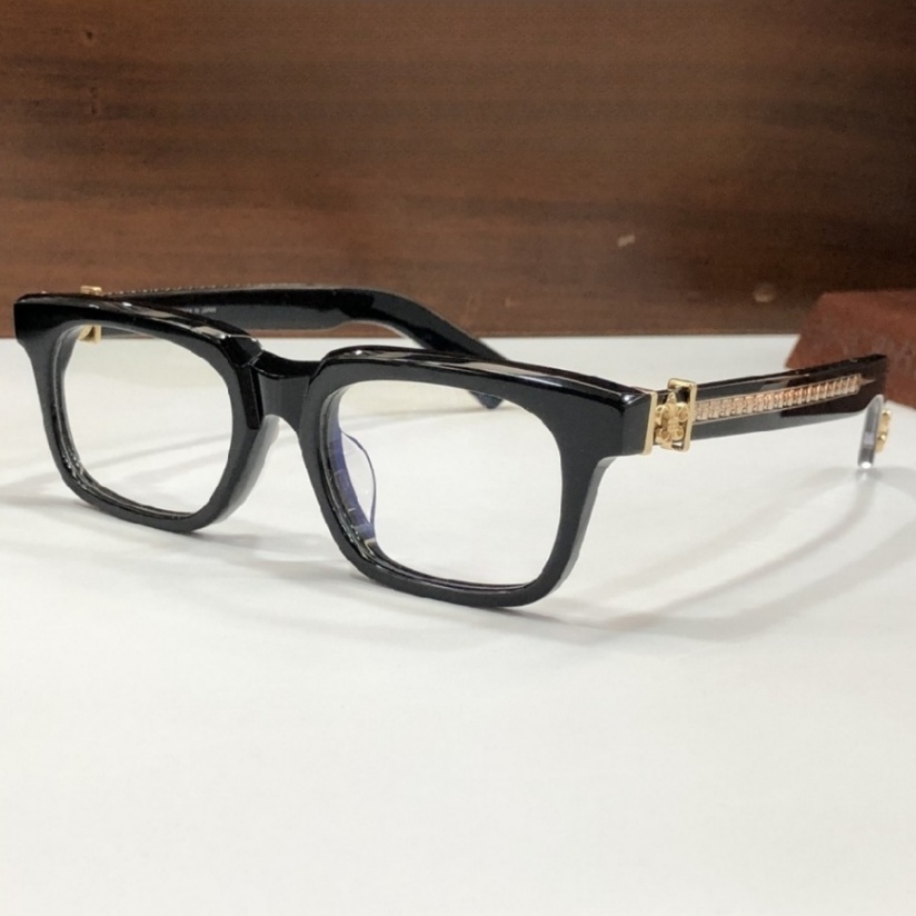 High Quality Men optical glasses Classic Luxury Designer Women eyeglass Titanium Punk Business Design Prescription Spectacle Frames SEE YOU IN TEA Siz