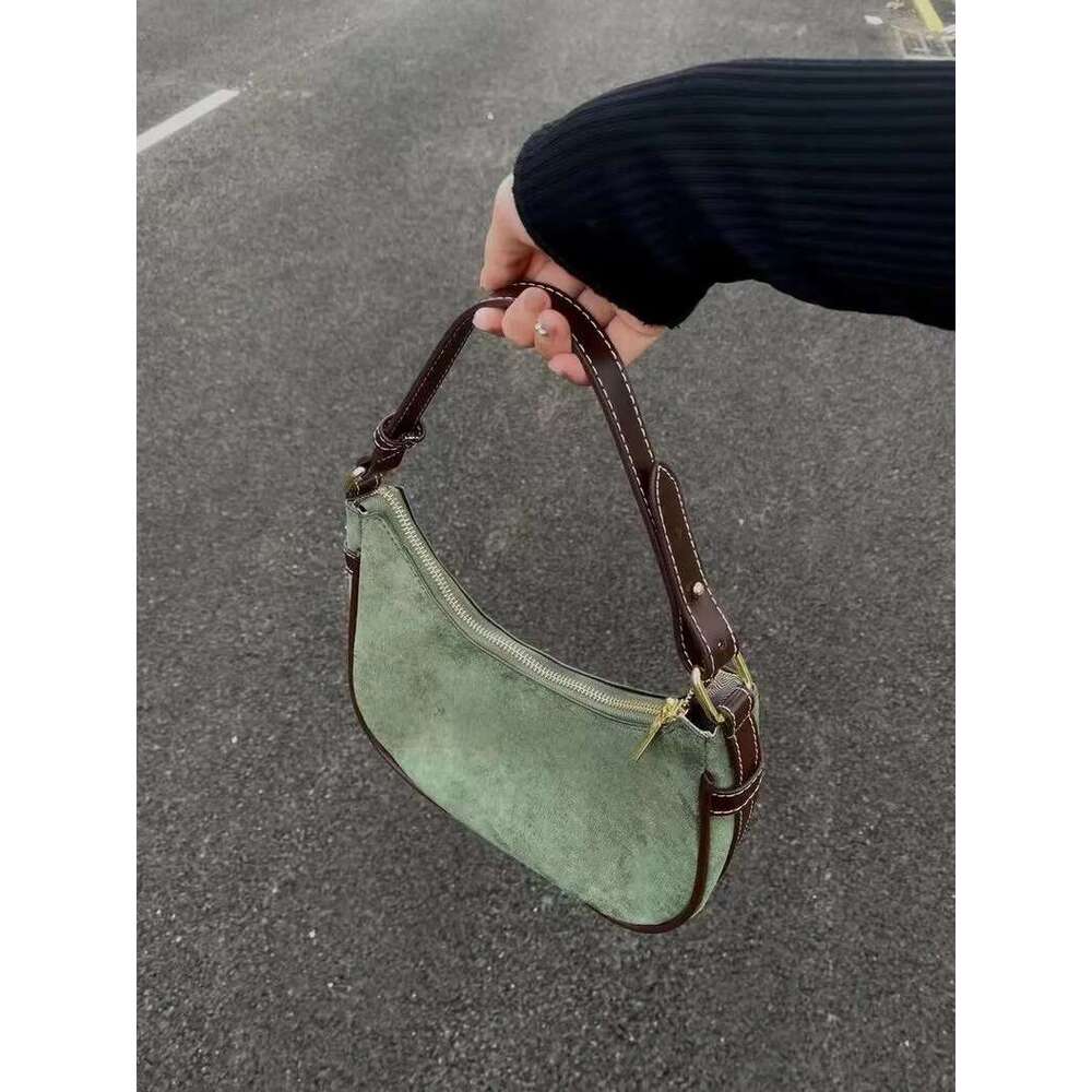 JIAERDI Casual Green Underarm Women New Vintage Hot Girls Leather Solid Shoulder Bag Female Retro Elegant Y2k Handbag Purse