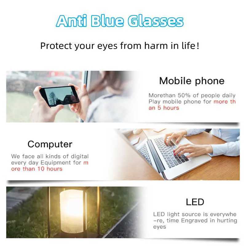 Blue Light Blocking Photochromic Reading Glasses for Men and Women Round Presbyopia Glasses +0.75 +1.0 +1.25 +1.5 +2.0 +2.5 +3.0 W250513