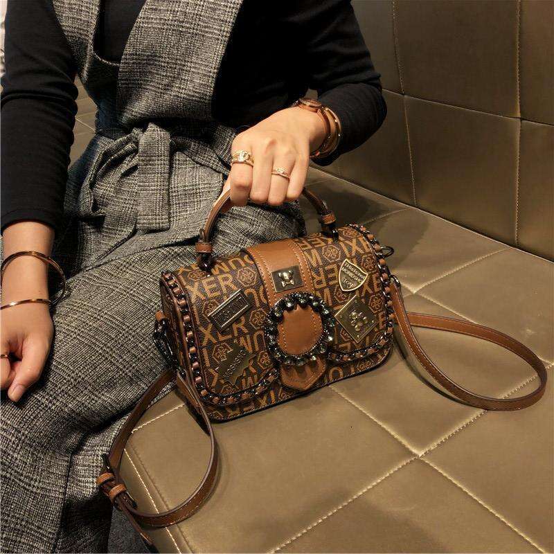 Crossbody for Women New Style Casual Handheld Small Square Bag Genuine Leather Enthusiast 2025
