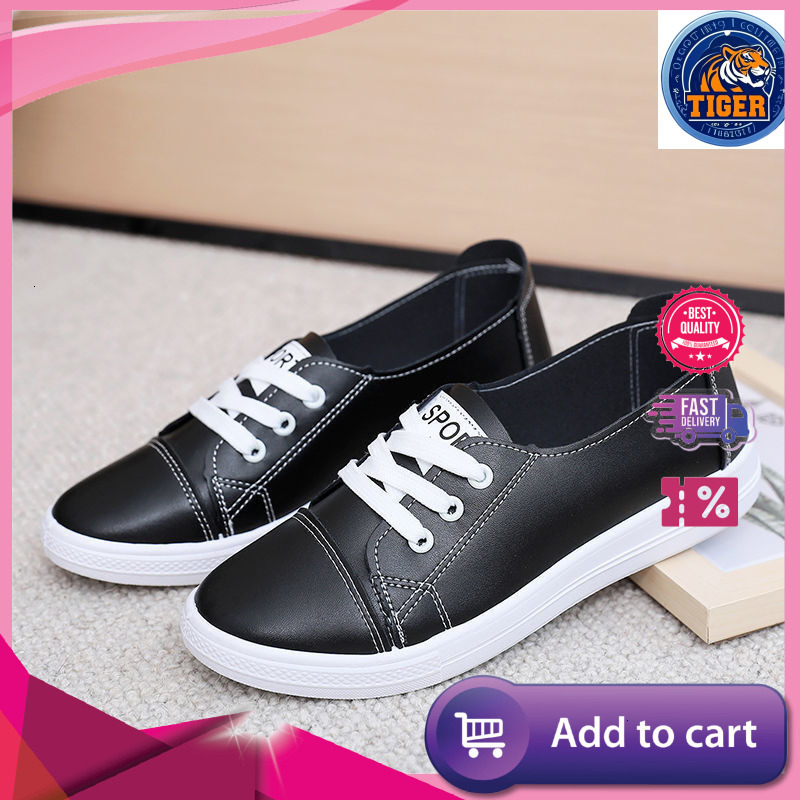 Ddmytiger New White Women S Korean Edition Comfortable And Versatile Lightweight Soft Soled Single Casual Anti Slip Flat Bottom Shoes Outdoor Shoes