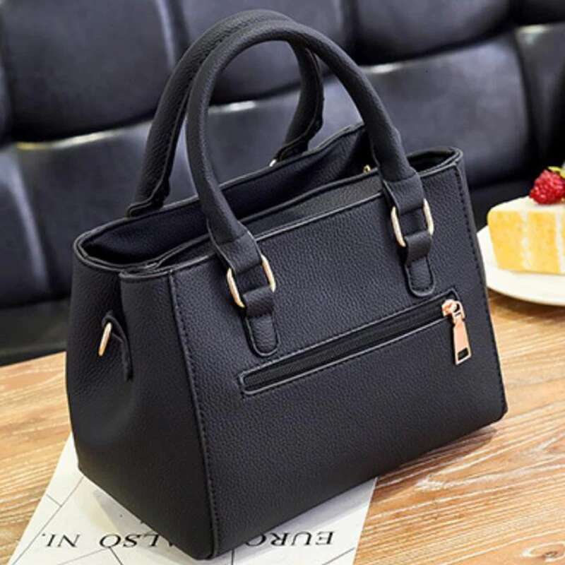 One Shoulder Bag PU Leather Ladies Handbags Women Vintage Purse Plush Tassel Messenger Bags Tote Boston Shoulder Crossbody Bag KQ