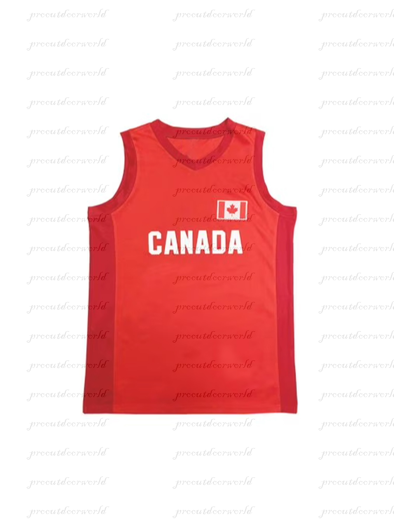 2 Alexander 27 Murray 9 Barrett 24 Brooks 5 Dort 41 Olynyk 7 Powell 25 Boucher 22 Wiggins Custom 2024-2025 Canada National Basketball Jerseys Stitched