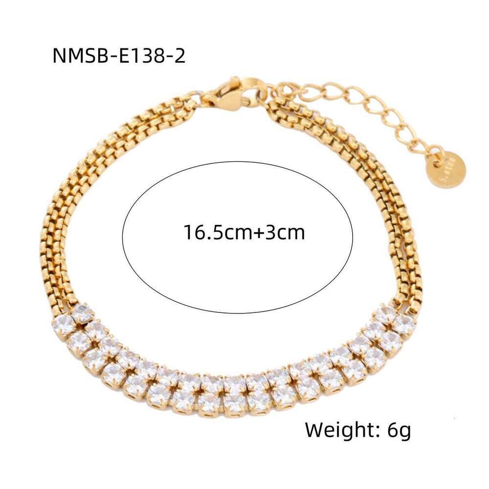 luxury accessory choice by ins elegant wristwear featuring highquality titanium alloy base combined artfully with glittering cubic zircons