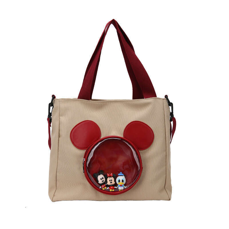 Cute , Tote, Korean Fashion Canvas, Outward Handheld Shopping Bag, Single Shoulder Diagonal Span, Factory Direct Sales, 2025 Versatile Style, New Tren
