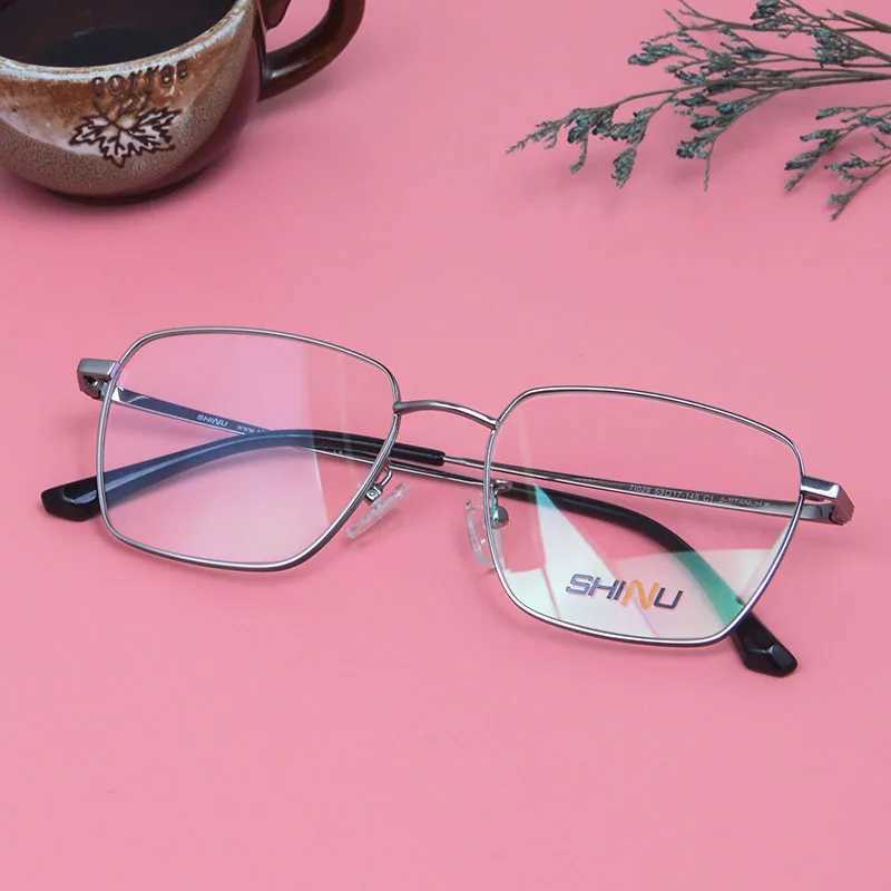 progressive multifocal glasses man titanium glasses frame men eye glasses full frames titanium prescription glasses man custom W250513