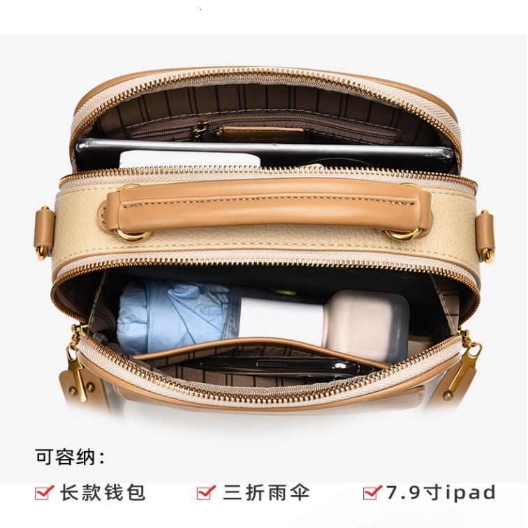 High Quality New Free Delivery Designer Bag Crossbody 2025 New Casual Women's Contrasting Texture Pillow Style Handbag Large Capacity Commuting S