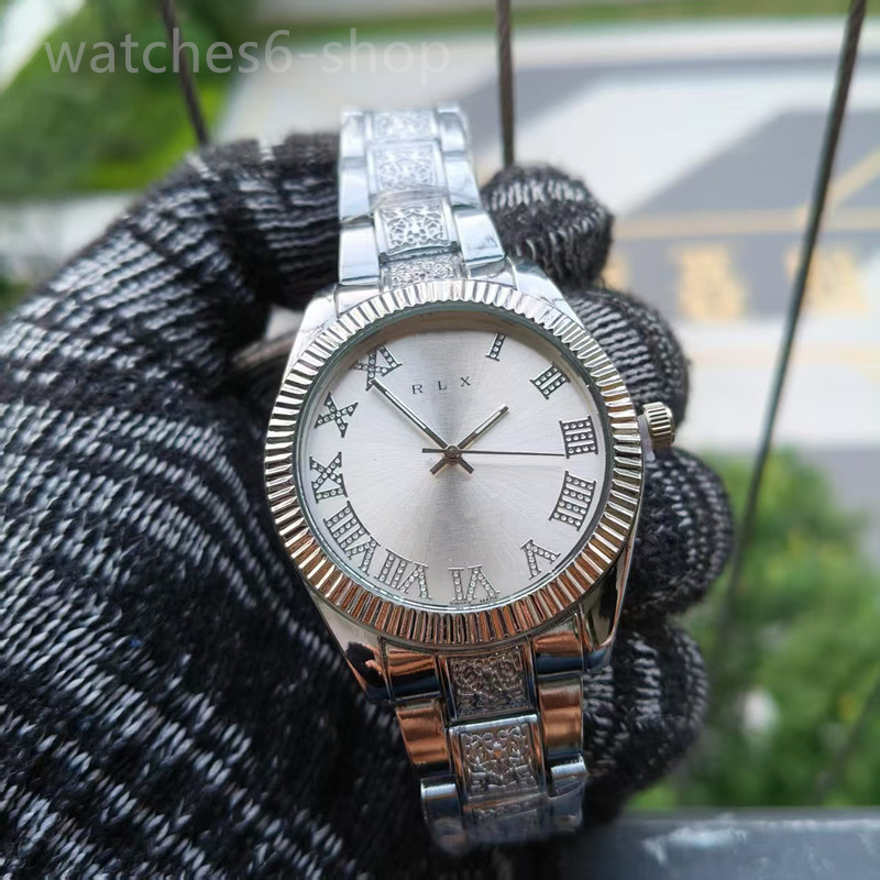 Luxury Women Mens Watches Quartz Movement Watch Case Arabic Scale Sports Wristwatch Design Analog Clock Auto Date Montre De Luxe