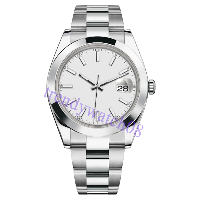 Business Mens Top Designer Automatic Mechanical Waterproof Watch 28 31 36 41mm Full Stainless Steel Sapphire Waterproof Watch Box Set
