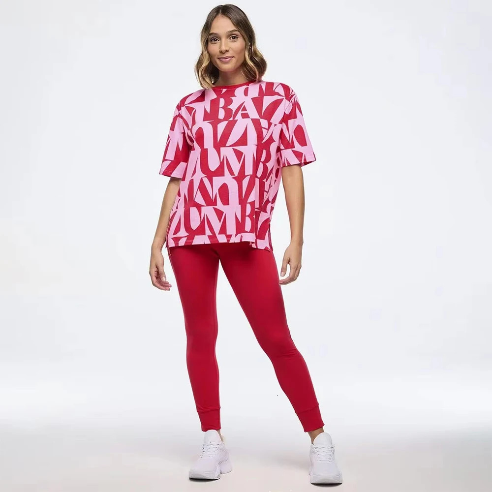 Selling ABCDE Fitness Leisure Sports Men Women Short Sleeve TShirt Street Fashion Oversized Versatile Shirt 250513
