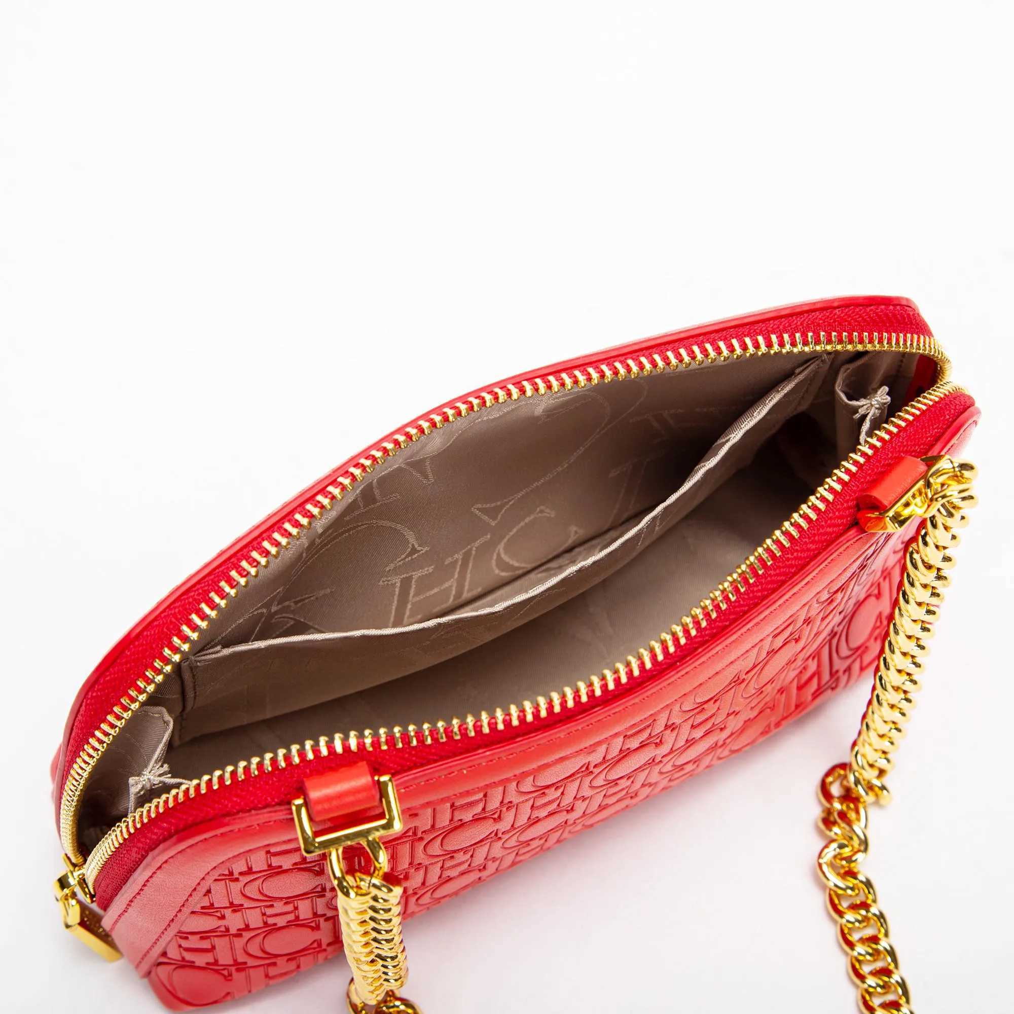 CHCH Womens Shoulder Bag New Mini Shell Bag Simple Metal Chain Bag Z250512