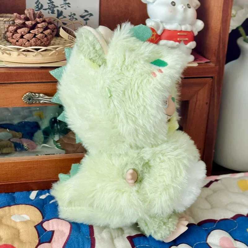 17cm Cute Mini Plush Dolls Clothes Outfit Accessories For Korea Kpop Exo Labubu Idol Dolls Bee/Shark Suit Clothing DIY Kid GiftT250513