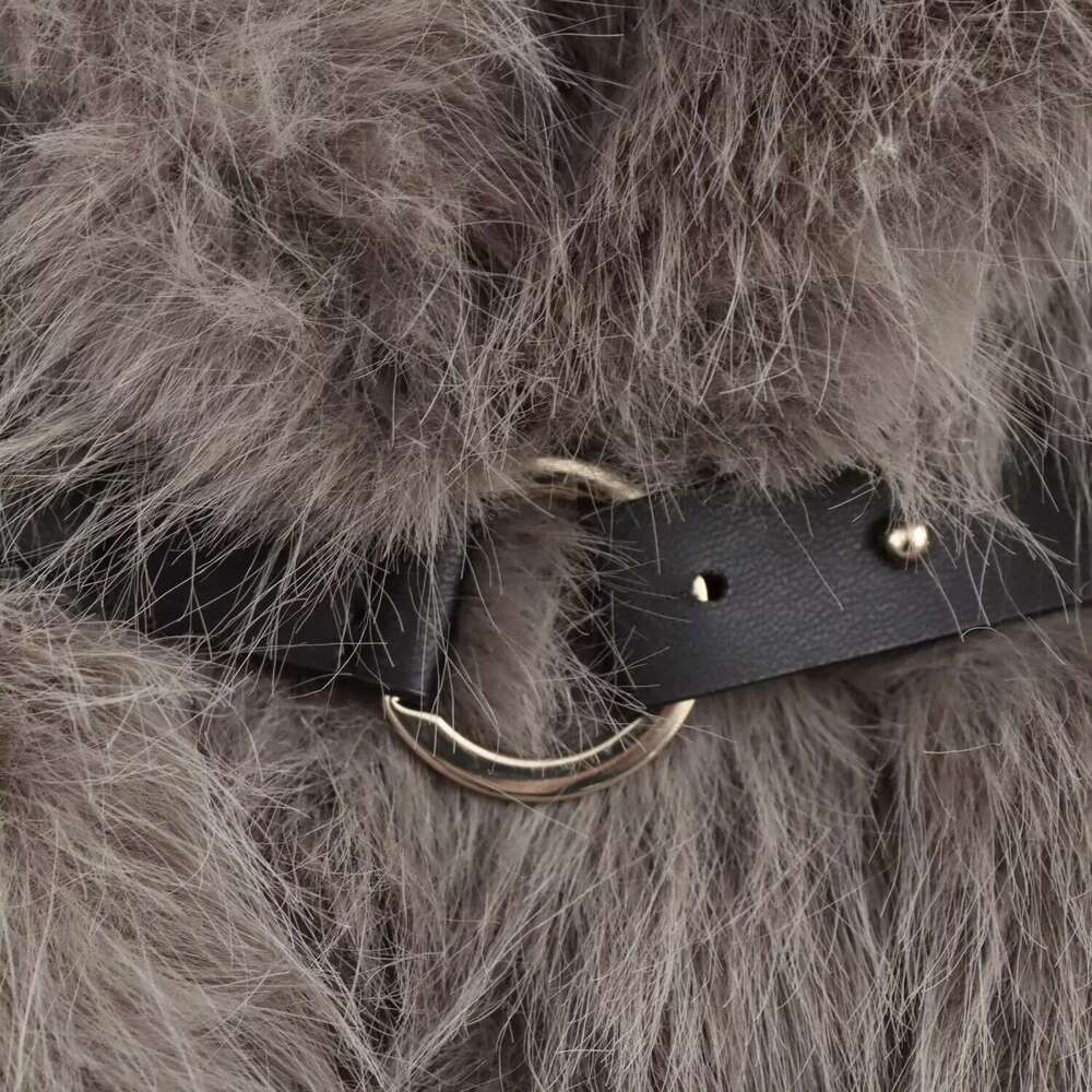 European and American new fashion versatile lapel imitation fur western style warm jacket