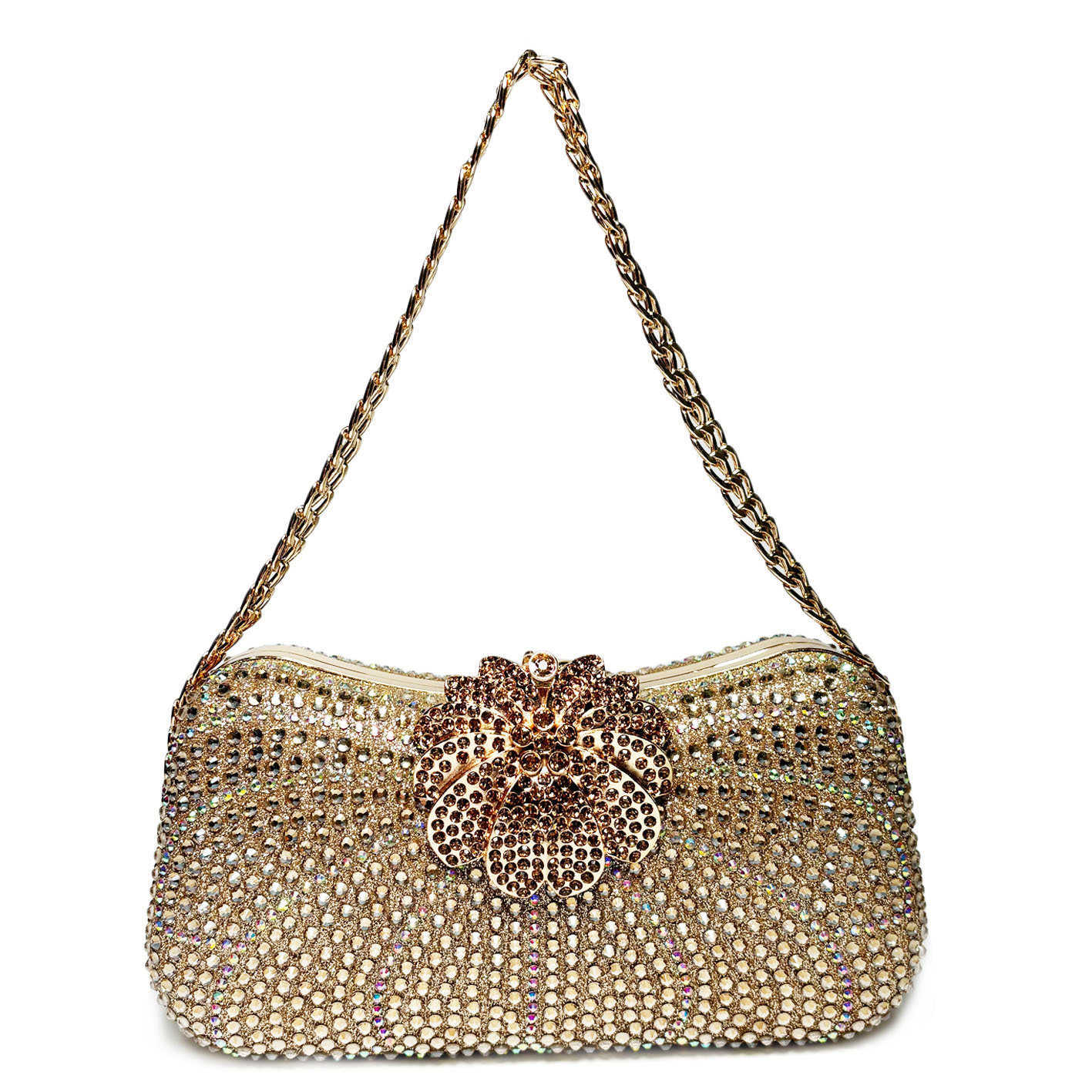 Sparkling Diamond Banquet Dress Versatile Luxury Handheld Shoulder Bag for Women