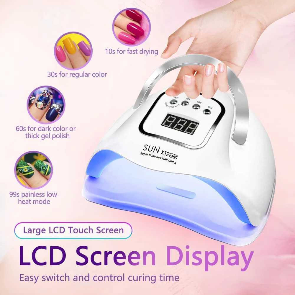 SUN X2 Max UV LED Lamp For Nails Drying Manicure Lamp Nail Dryer For Gel Polish Professional Cabin Led Lamp Nail Art Salon Tool W250513