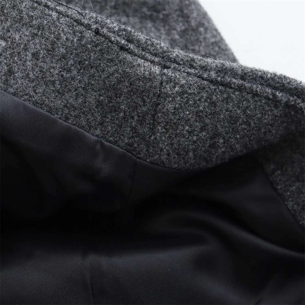 Women's Fashion New Blended Loose Coat