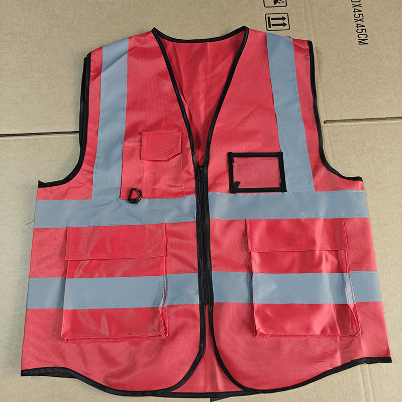 High Visibility Working Safety Construction Warning Reflective Traffic Work Vest Green Reflect Safe Clothing Men's Vests