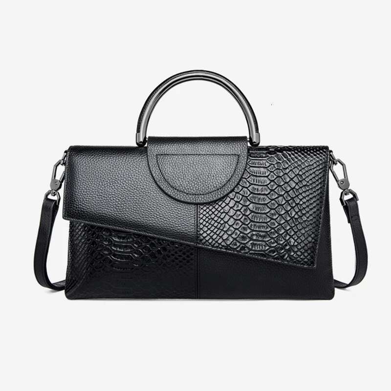 One Shoulder Bag PU Synthetic Leather Women S Shoulder Crossbody Bag Fashion Casual Dinner Wedding Alligator Pattern Flap Handbag And Purse KQ