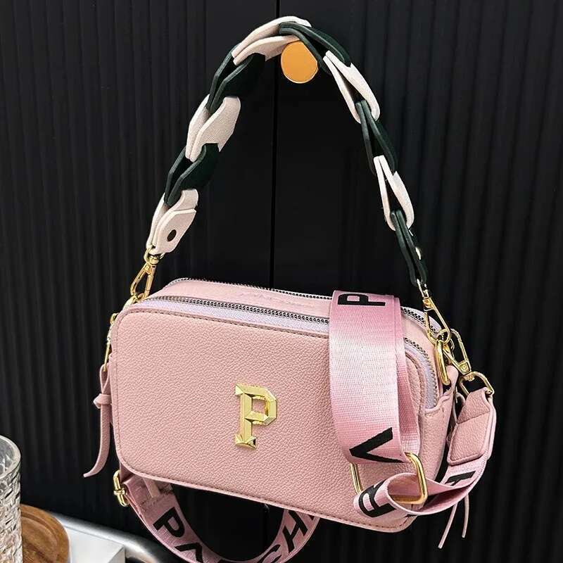 Custom Initials Fashion Women Zipper Coin Purses With Keyring Genuine Leather Mini Change Wallet Small Card Holder Storage Bag