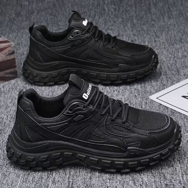 Spring New Breathable Mesh Casual Shoes Sports For Men S Korean Edition Trendy And Versatile Thick Sole Anti Slip Casual Running Dad Shoes Ddmysaturn