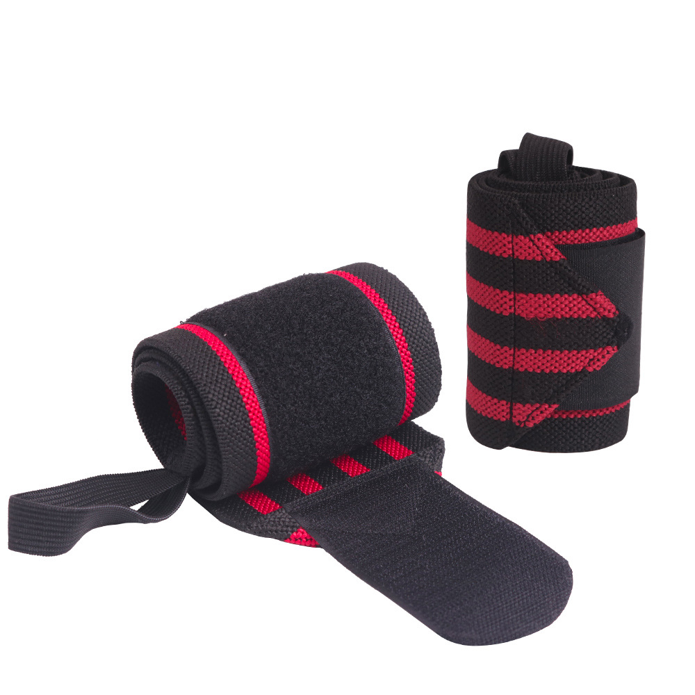 Fitness Wrist Bracers Men Wrapping Elastic Bandages Strength Training Sprains Wrist Bracers Weightlifting Bench Press Sports Wrist Bands