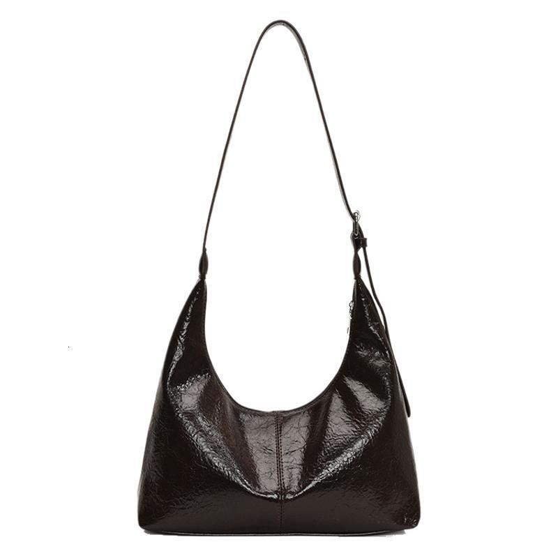 Winter high-end handbag stylish, large capacity, simple, niche, versatile, single shoulder crossbody bag