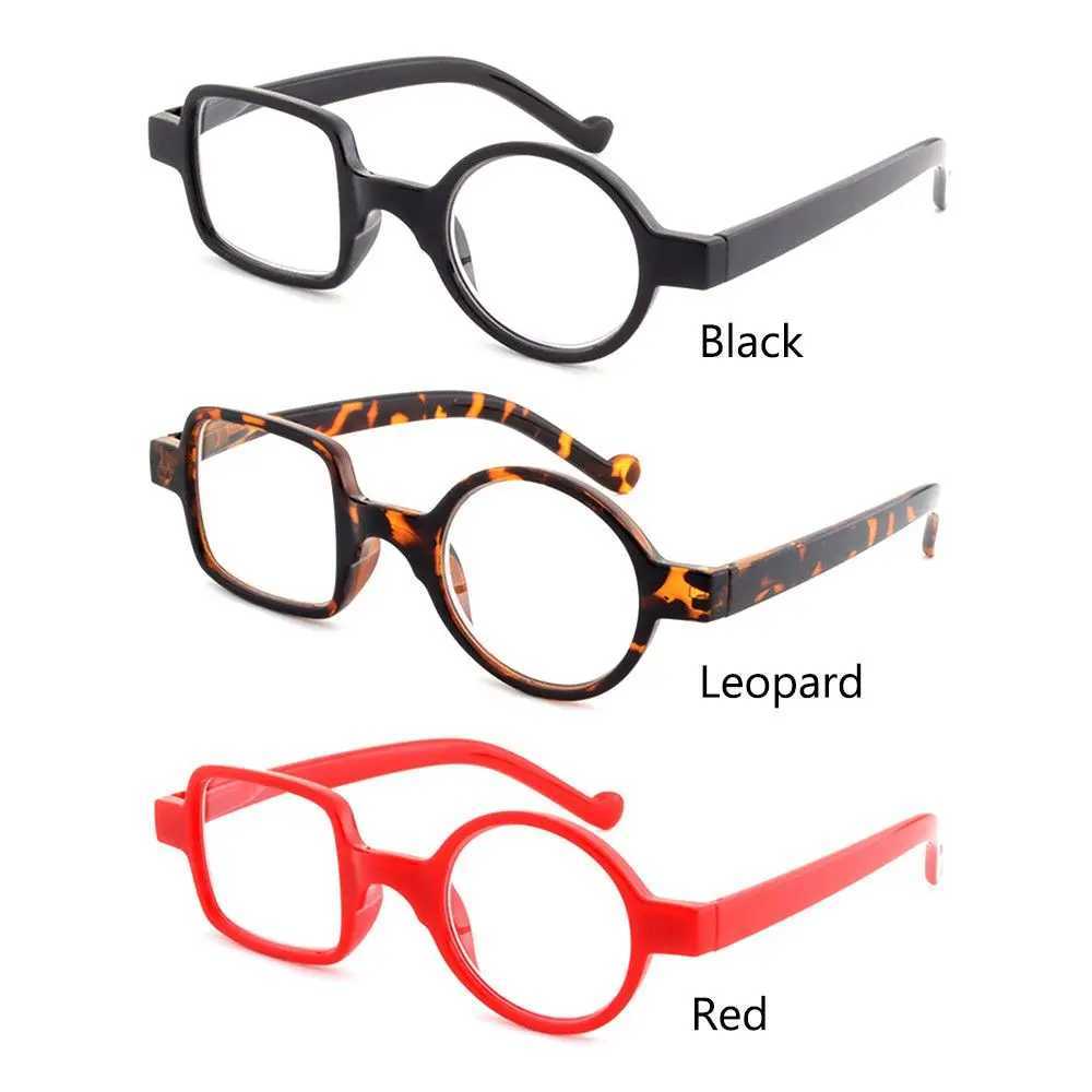 Fashion Design Irregular Square Round Frame Reading Glasses Men Women High-definition Lens Presbyopia Eyewear Readers Glasses W250513