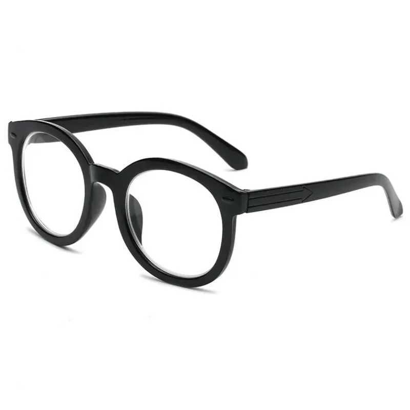Vintage Clear Lens Myopia Glasses Men Women Classic Minus Diopter Eyewear Fashion Retro Computer Prescription Eyewear Degree-4.0 W250513