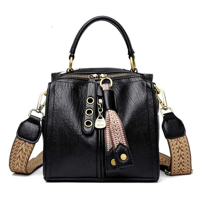 Brand genuine leather shoulder crossbody for women 2025 new trendy fashion handbag casual versatile pillow bag