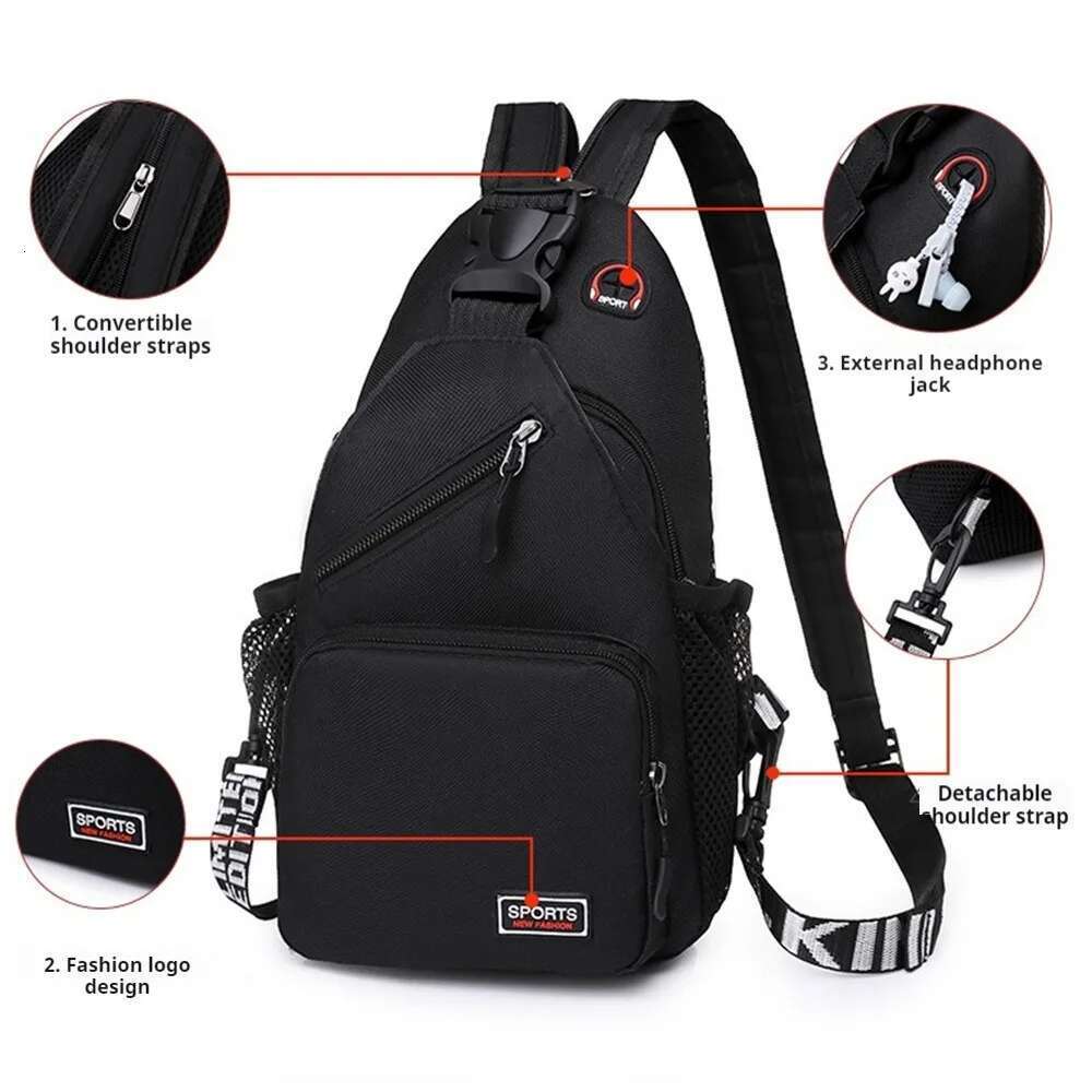 Minnie Mouse Chest Sling Messenger Crossbody Backpack Travel Sports Bagpack Men Shoulder Bag Women Gift Rucksacks