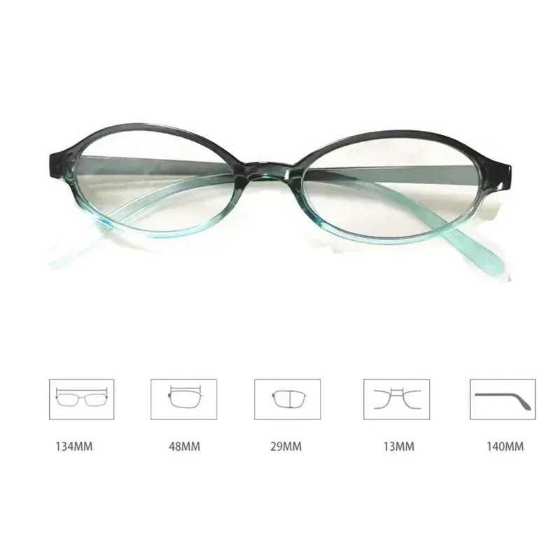 Women Fashionable Myopia Glasses Trendy New Small Frame Near Sight Eyeglasses for Female Men Vintage Oval Computer Eyewear W250513