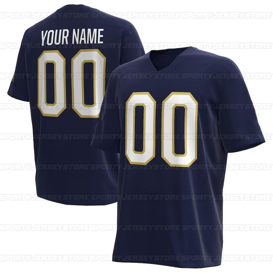 Custom Football Jersey Jeremiyah Love Riley Leonard Benjamin Morrison Beaux Collins Joe Montana Jack Kiser