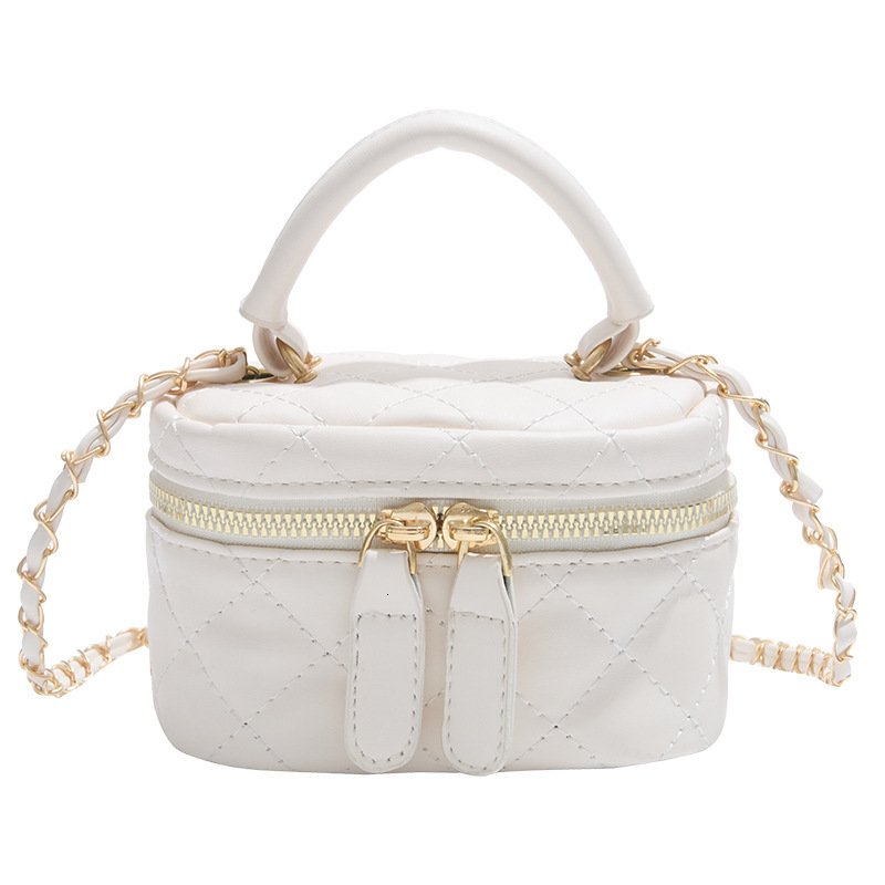 Summer new mini women's 2025 diamond grid chain key handbag stylish versatile crossbody bag