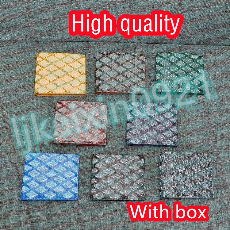 Designer Wallet With box Luxury Man Card Purse Mini Wallet Cardholder Mens Wallet Designers Women Wallets Key Pocket Interior Slot Lady Fashionable Purses