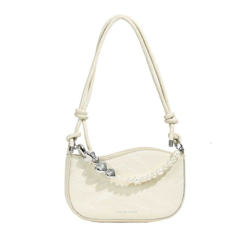 Premium Pearl Chain Underarm for Women 2024 Spring/Summer New Collection Niche Crossbody Candy Color Fashion Shoulder Bag