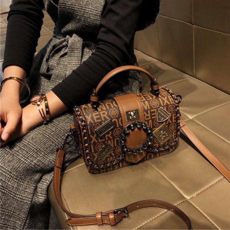 Crossbody for Women New Style Casual Handheld Small Square Bag Genuine Leather Enthusiast 2025