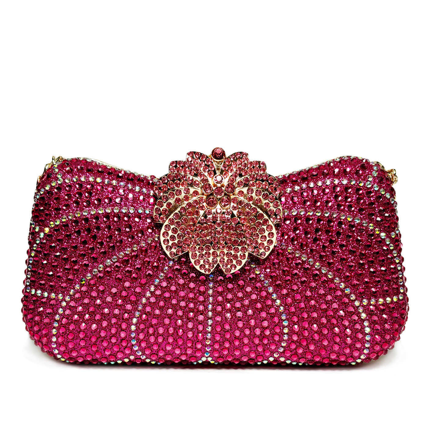 Sparkling Diamond Banquet Dress Versatile Luxury Handheld Shoulder Bag for Women