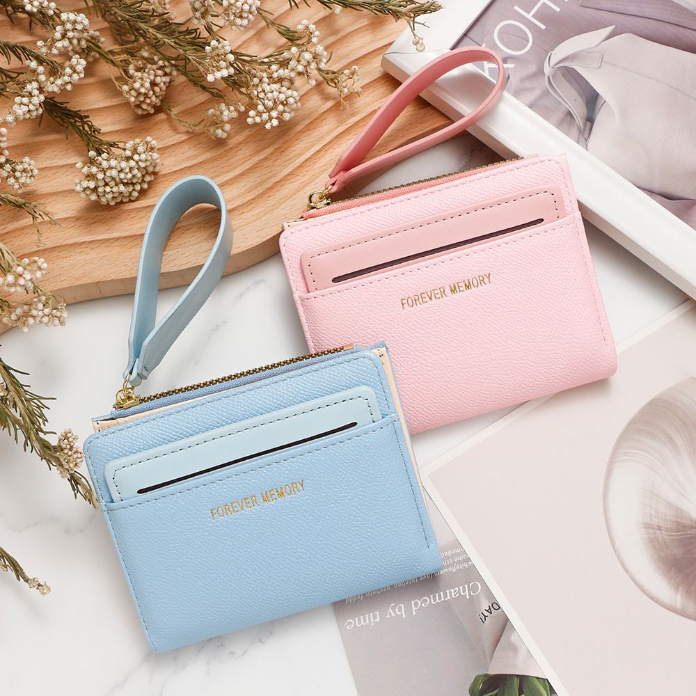Luxury Designer Card Holder Wallets for Women Pink Purse Womens Wallet Small Women Leather Portable Suitable for Formal Events and Work Occasions