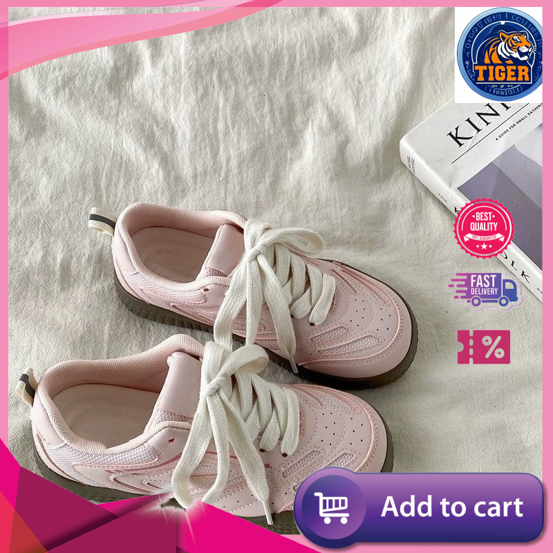 Ddmytiger Little White Women Spring And Autumn New Thick Soled Casual Sports For Students Versatile Breathable Board Shoes Outdoor Shoes