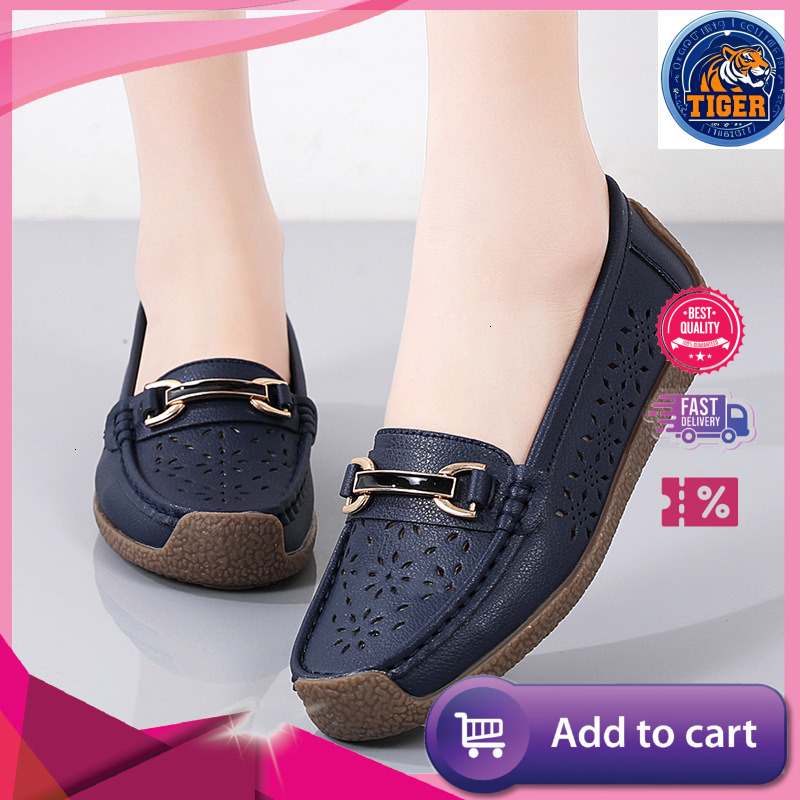Ddmytiger Large New Summer Hollow Out Single Anti Slip Breathable Bean For Women Fashionable And Casual S Shoes Outdoor Shoes