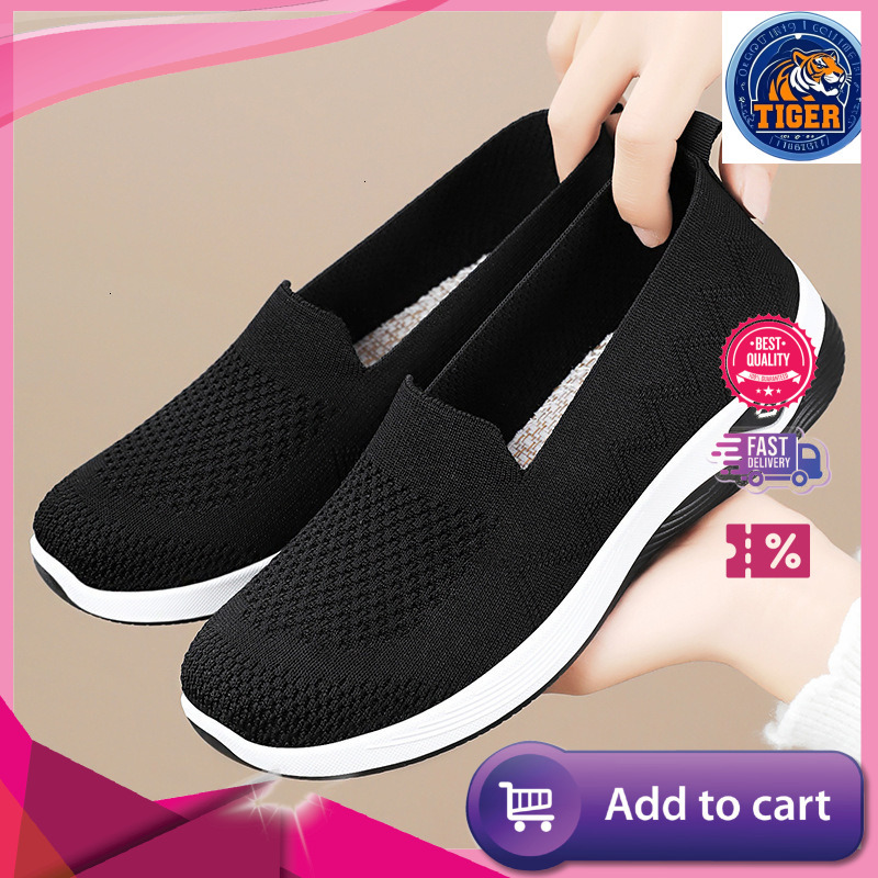 Ddmytiger New Women S Woven Breathable Casual One Foot Mother Old Beijing Cloth Shoes Flat Bottomed Versatile Single Outdoor Shoes