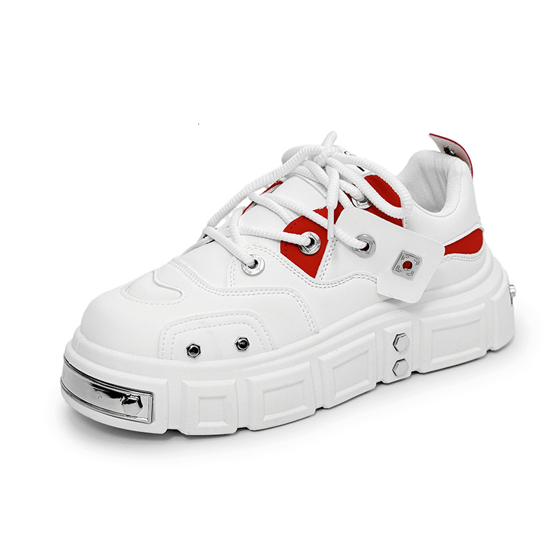 Designer 2025 new men's shoes niche design bread shoes men's casual punk style skateboard shoes cross-border plus size board shoes men