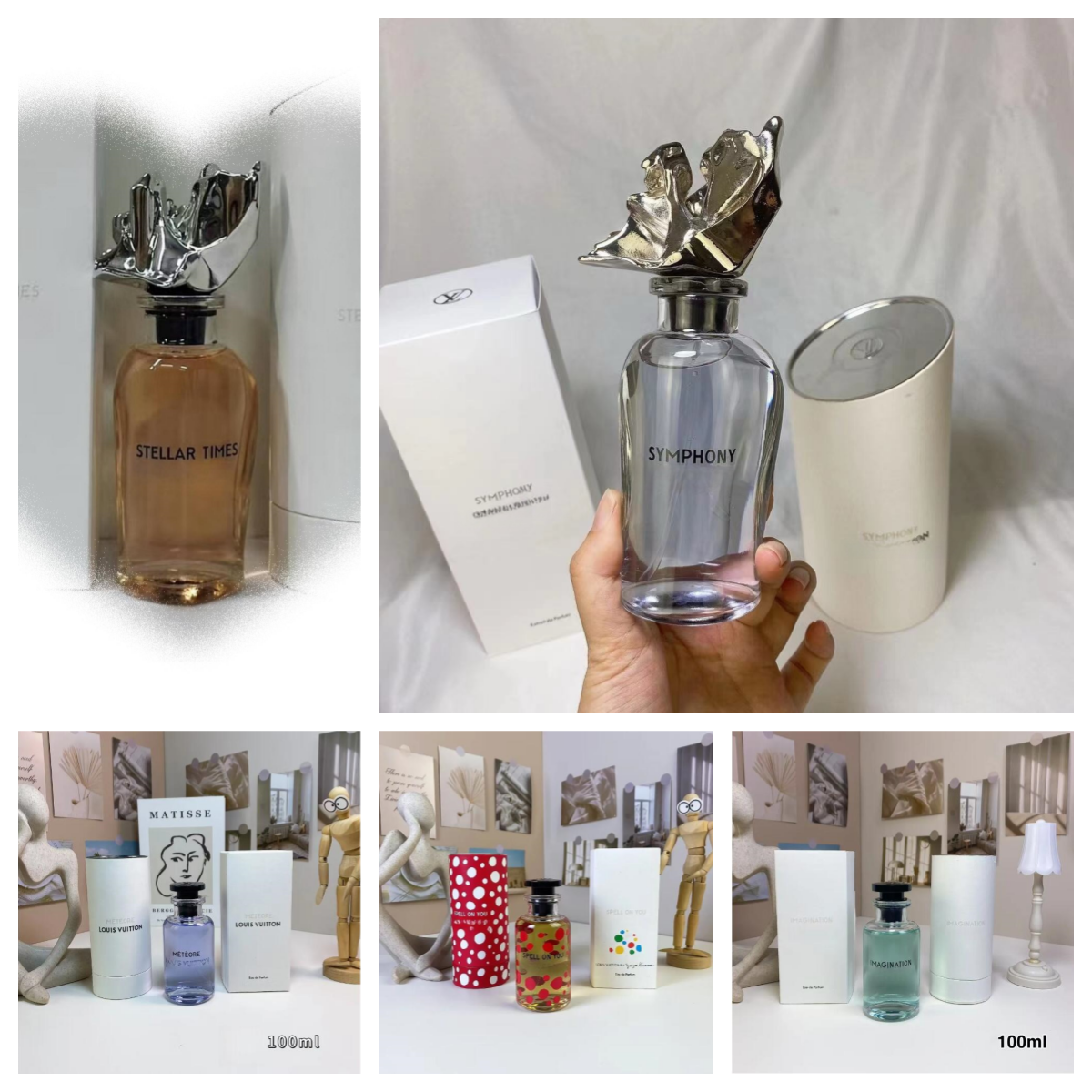 Stellar Times 20 Styles Unisex Perfume Spray 100ml High Score Boutique EDP Symphony Charming Smell Highest Fragrance Fast Ship