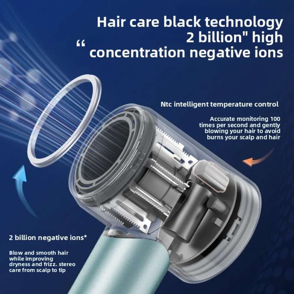 2025 New Professional Dryer With Temperature Control, Anion Functionality - Lightweight And Smooth Hair Styling
