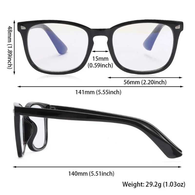 Progressive Multifocal Anti Blue Reading Glasses Intelligent Zoom Far and Near Dual Light Presbyopic Glasses Optical Eyeglasses W250513