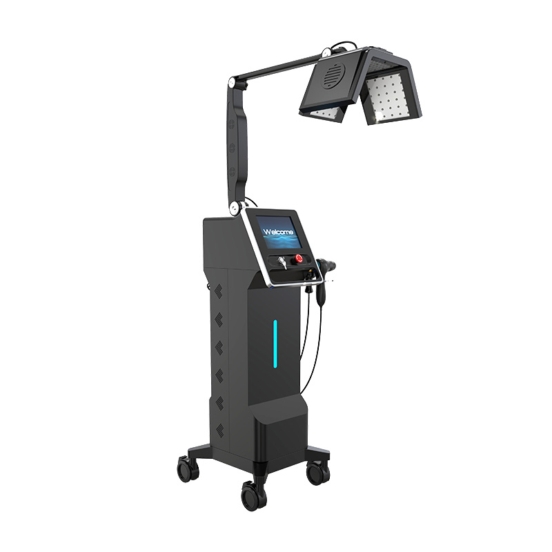 Hot Selling 7 in 1 650 nm Hair Growth Machine High Frequency Electrotherapy and Ozone Comb Stimulate Scalp Help Hair Regrowth Face Care