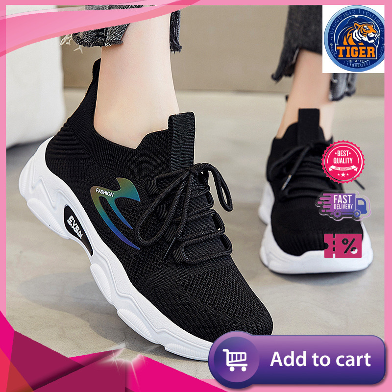 Ddmytiger Women S Children Fashionable New Casual Running Shoes Flying Woven Breathable Sports For Outdoor Shoes