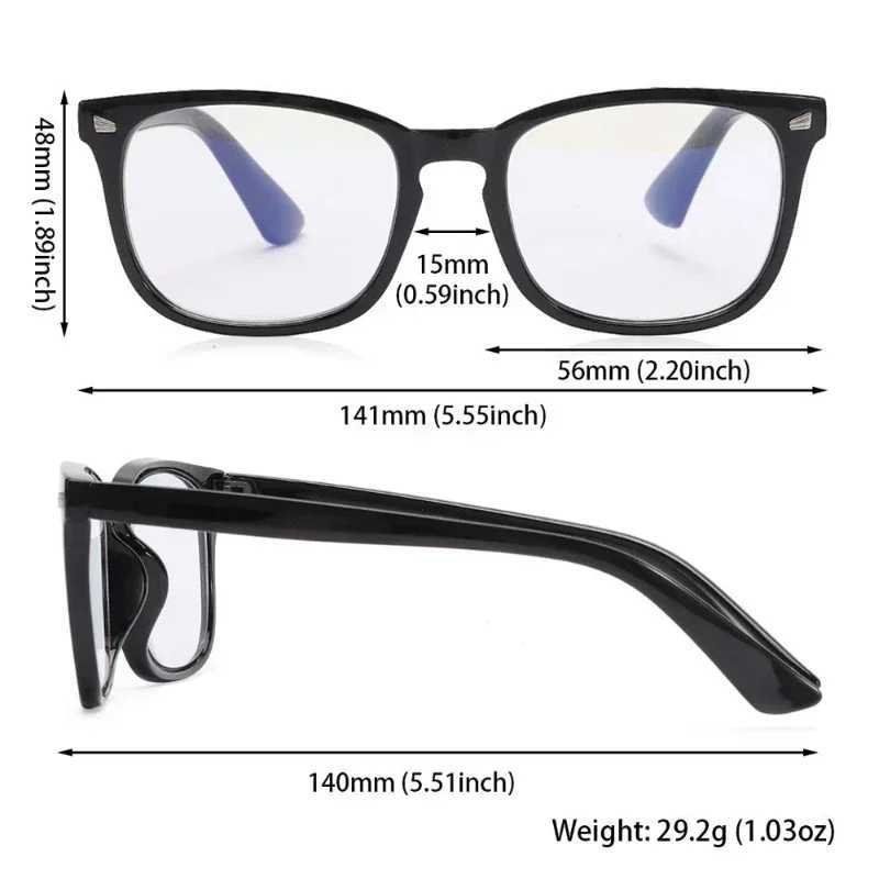 Intelligent Color Changing Near Far Sight Glasses High Definition Eye Protection Photochromic Goggle Uinsex Multifocal Eyeglasses W250513