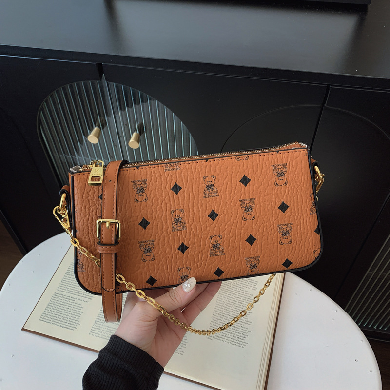 Women's armpit bag temperament all satchel bag chain shoulder bag handbag 2025s hot
