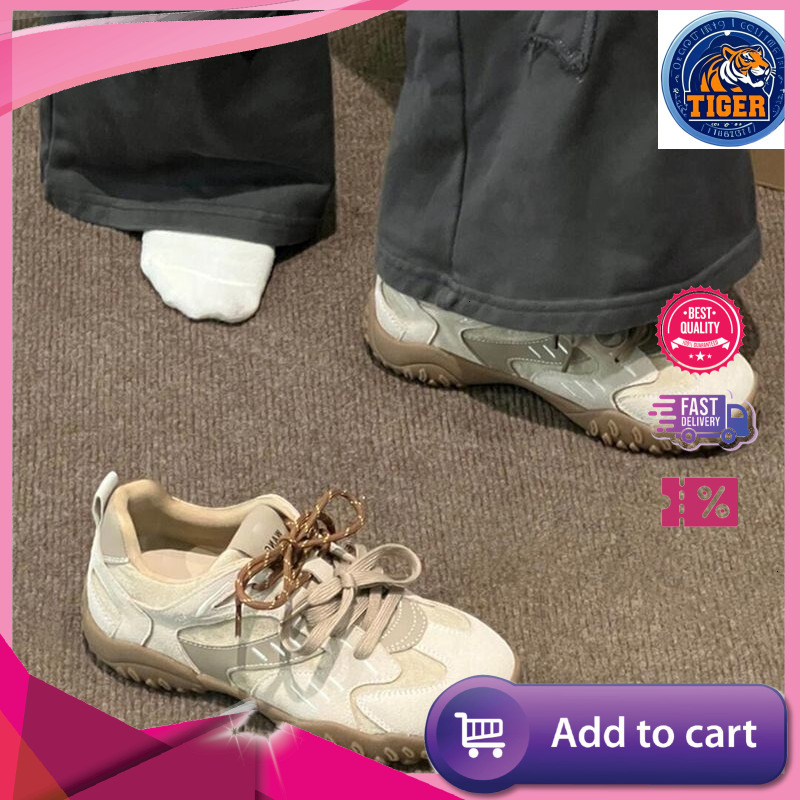 Ddmytiger Spring New Comfortable Breathable Fashionable Casual Forrest Gump Thick Soled German Training Versatile Women S Shoes Outdoor Shoes